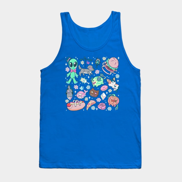 Steven Universe Stuff, Things, and Cuties Tank Top by DajonAcevedo